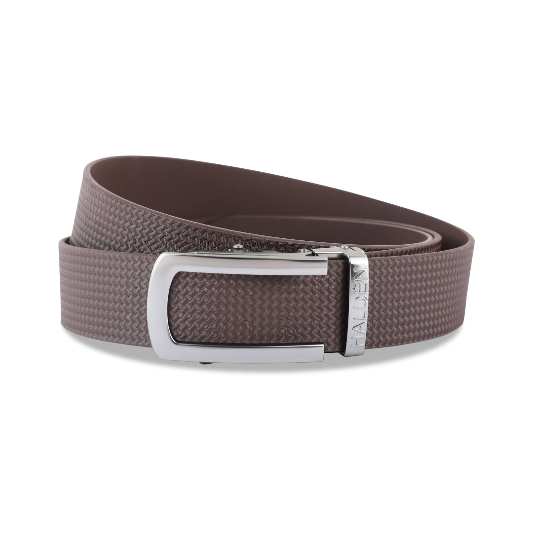 Weave brown with classic buckle